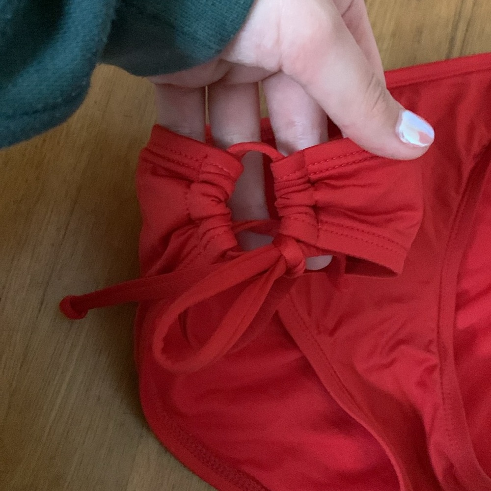 Red Bikini Set - Picture 2 of 4